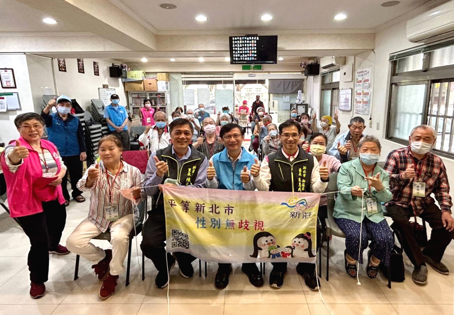 幸福教會共餐動健康 多元福利據點 打造老幼幸福生活