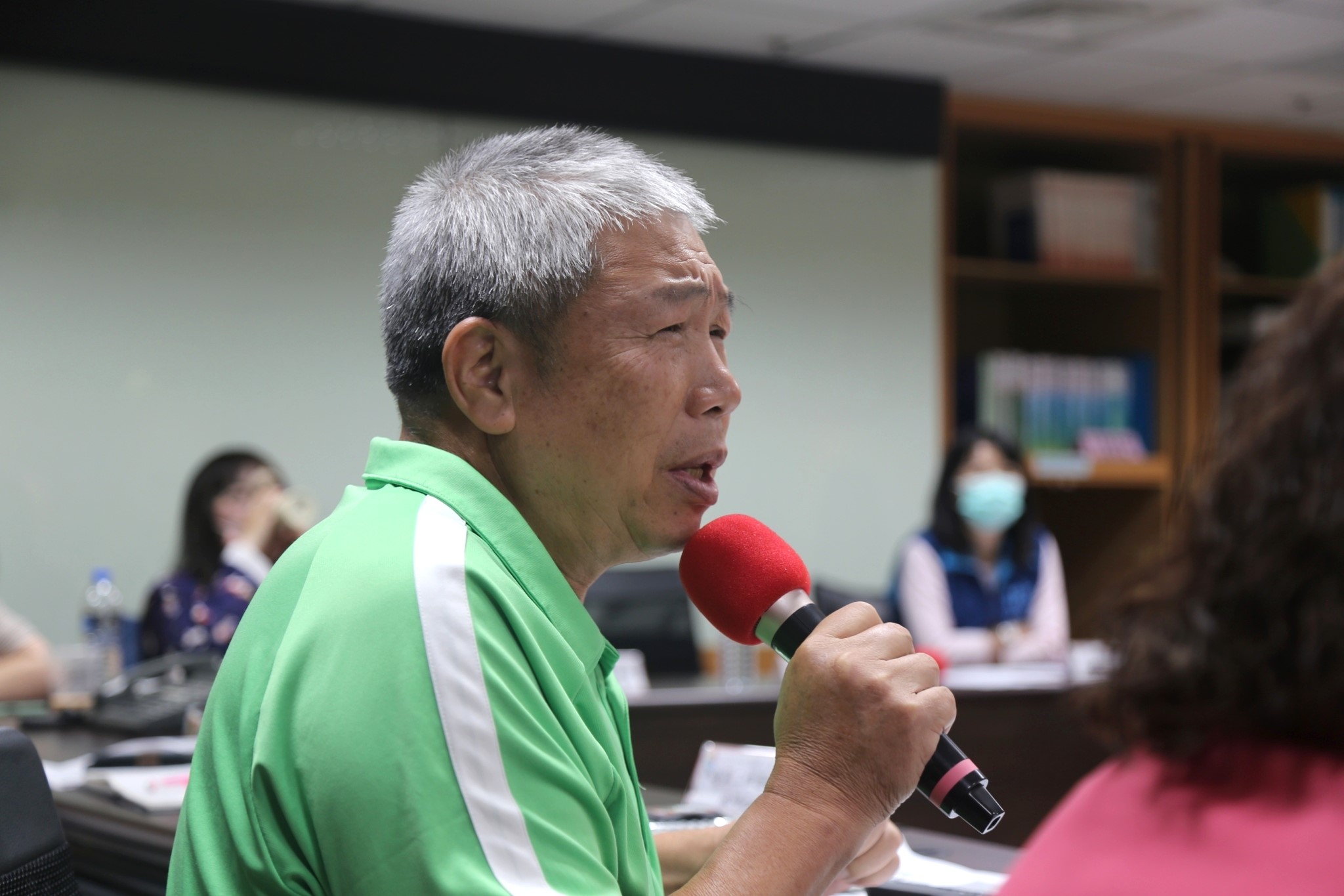 牡丹心社區協會理事長發表